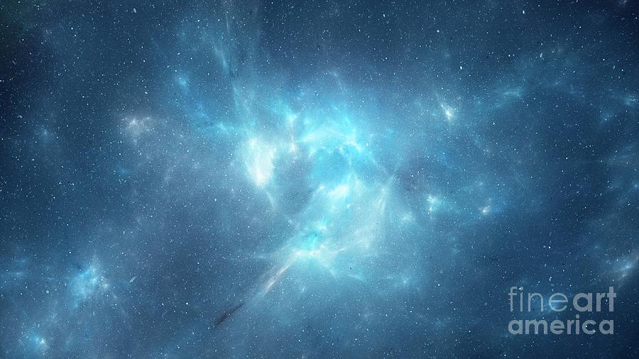 Nebula With Plasma Field #1 Photograph by Sakkmesterke/science Photo Library