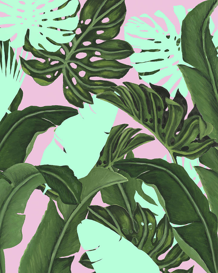 Jungle Painting - Neon Jungle II #1 by Naomi Mccavitt