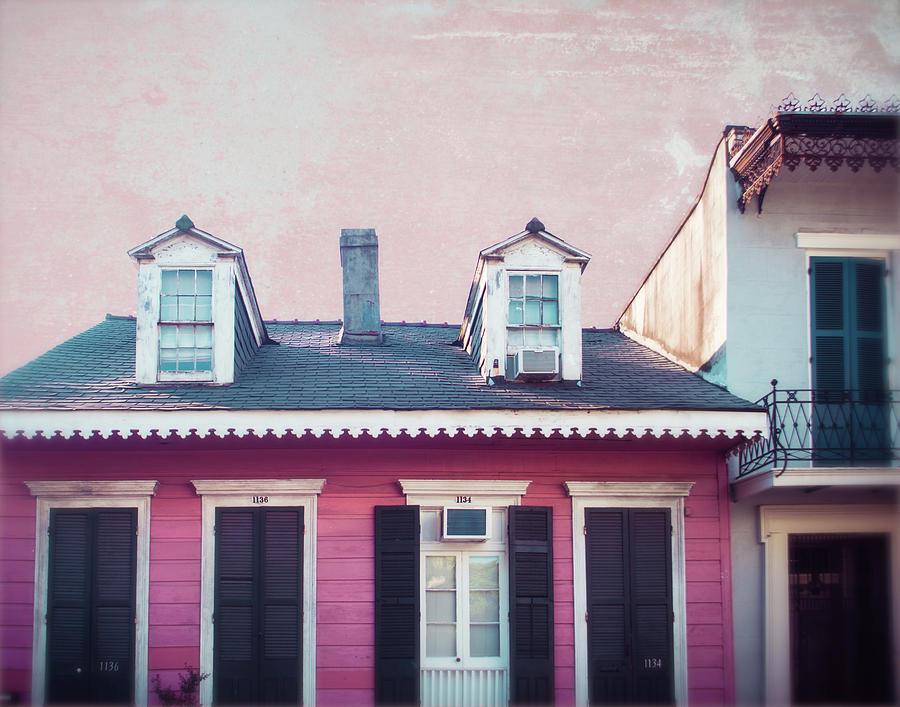 New Orleans Photograph - New Orleans Pink #1 by Sonja Quintero