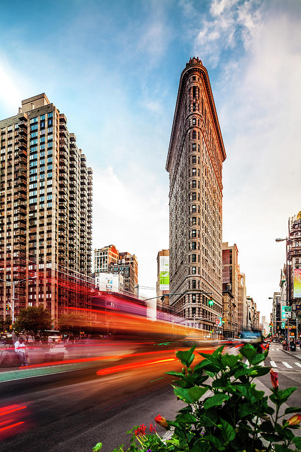 New York City, Flatiron Building #1 Digital Art by Antonino Bartuccio