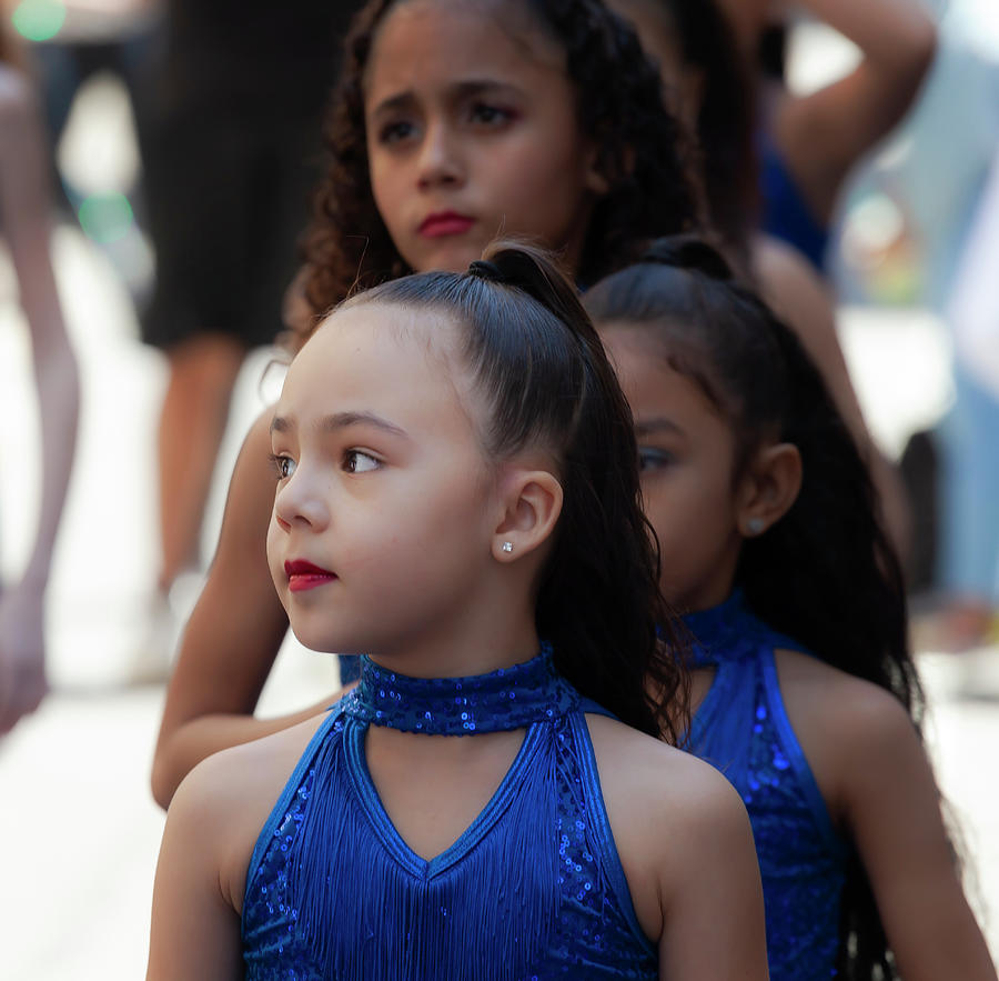 New York Dance Parade 2019 Young Female Dancer #1 Photograph by Robert Ullmann
