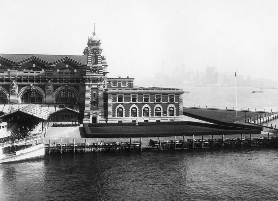 Ellis Island, New York Photograph by Edwin Levick | Fine Art America