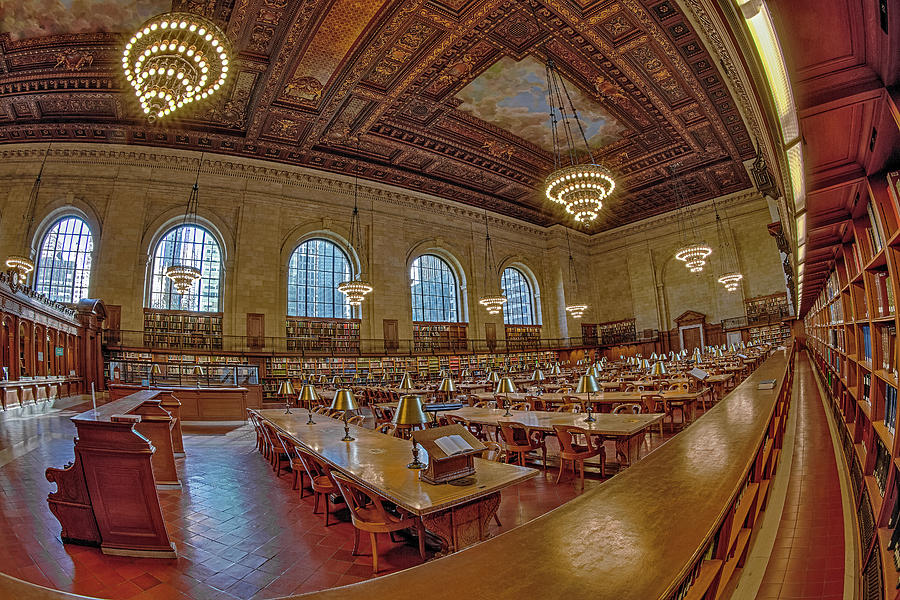 New York Public Library NYPL #1 Photograph by Susan Candelario