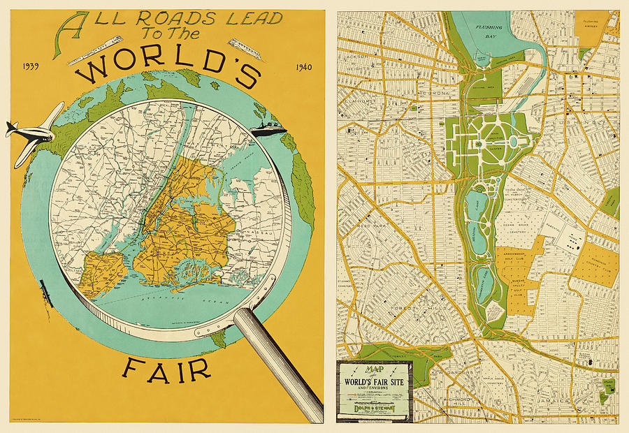New York Worlds Fair 1939 #1 Photograph by Andrew Fare