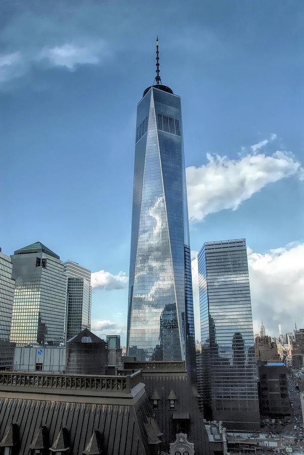 New Yorks Freedom Tower - in full color Photograph by Dyle Warren