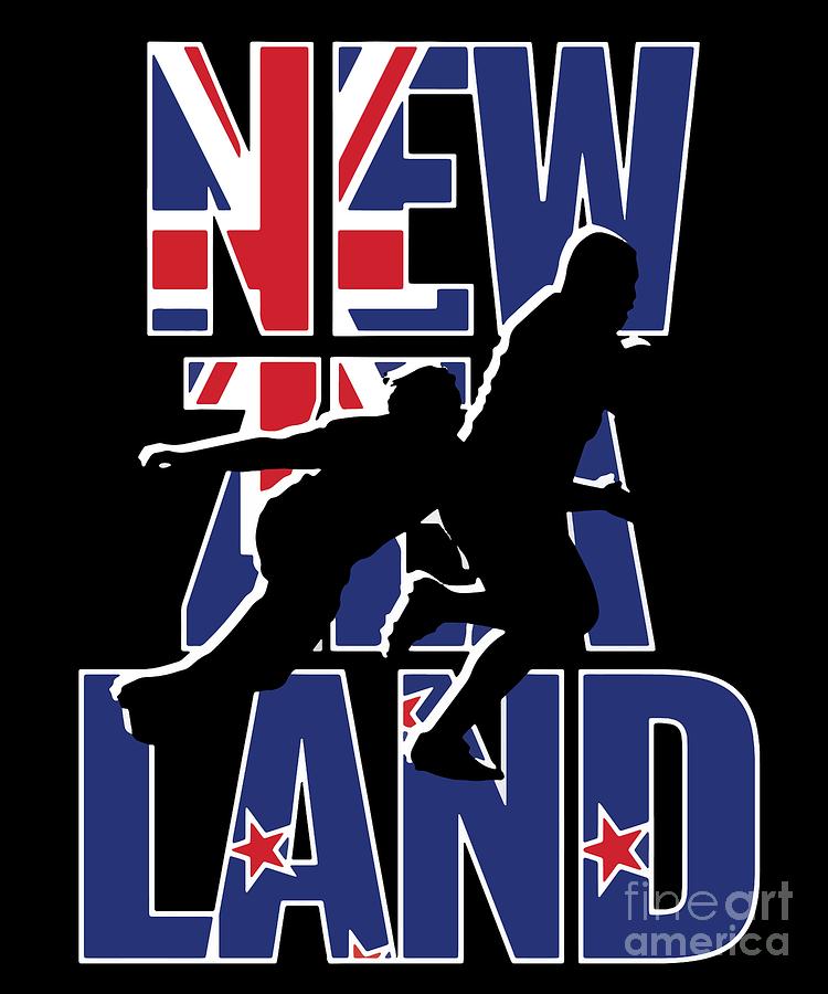 New Zealand Rugby 2019 Fans Kit for Kiwi Supporters Players Coaches and Rugger Football Lovers #5 Digital Art by Martin Hicks