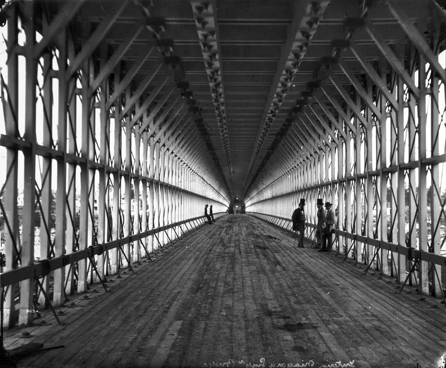 Niagara Bridge #1 Photograph by William England