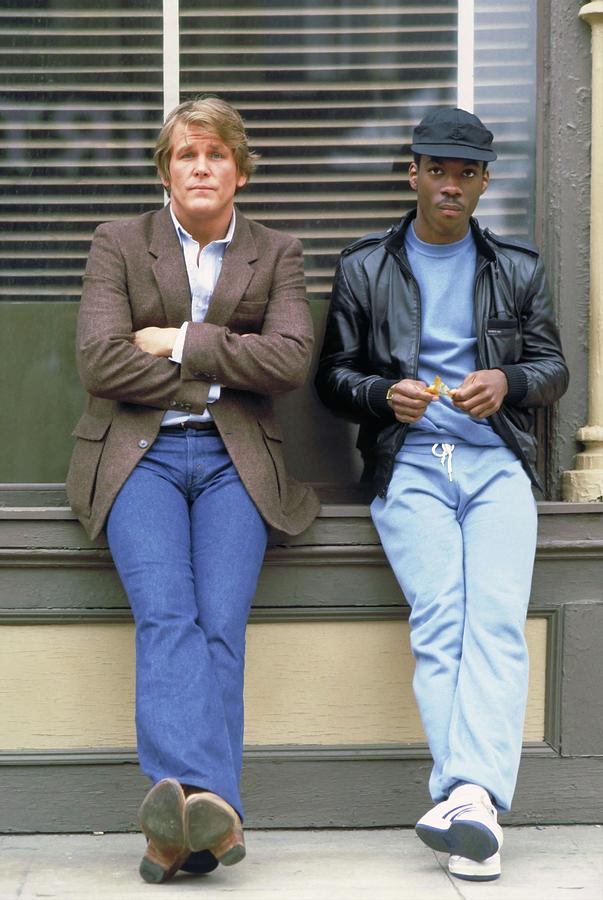 NICK NOLTE and EDDIE MURPHY in 48 HRS. -1982-. #1 Photograph by Album