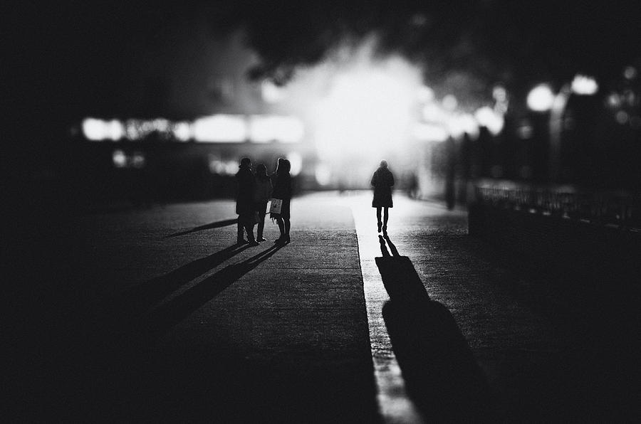 Street Photograph - Night #1 by Tnvsgz