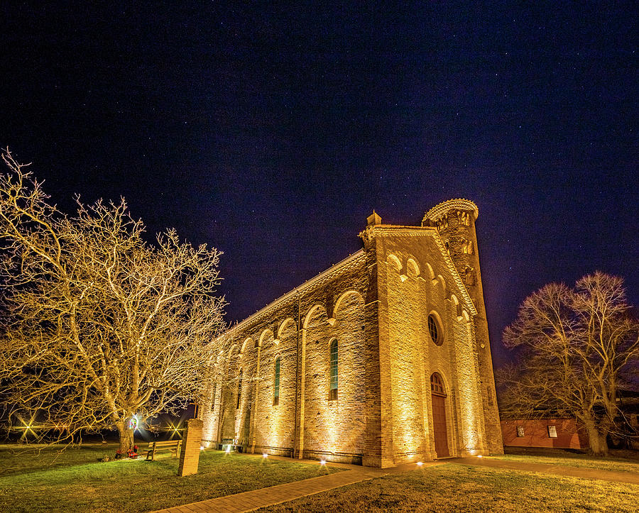 Night View Of Ancient Parish Church  #1 Photograph by Vivida Photo PC