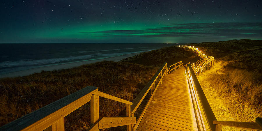 Night Walk To The Sea #1 Photograph by Bodo Balzer