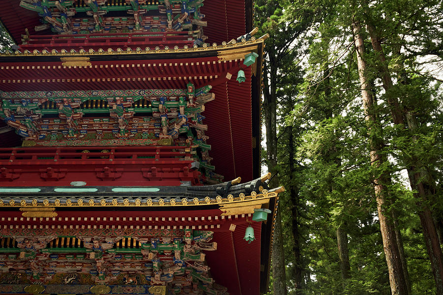 Spring Photograph - Nikko Toshogu Shrine Temple In Nikko At Spring, Japan #1 by Cavan Images
