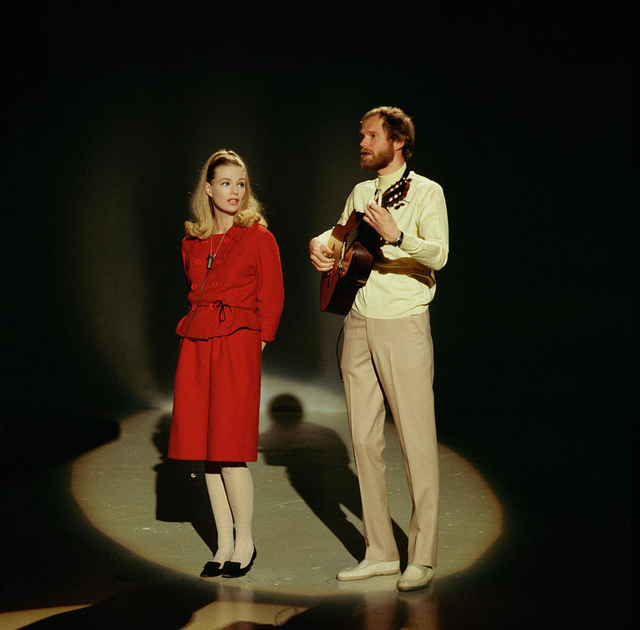 Nina And Frederik Perform On Tv Show Photograph by David Redfern