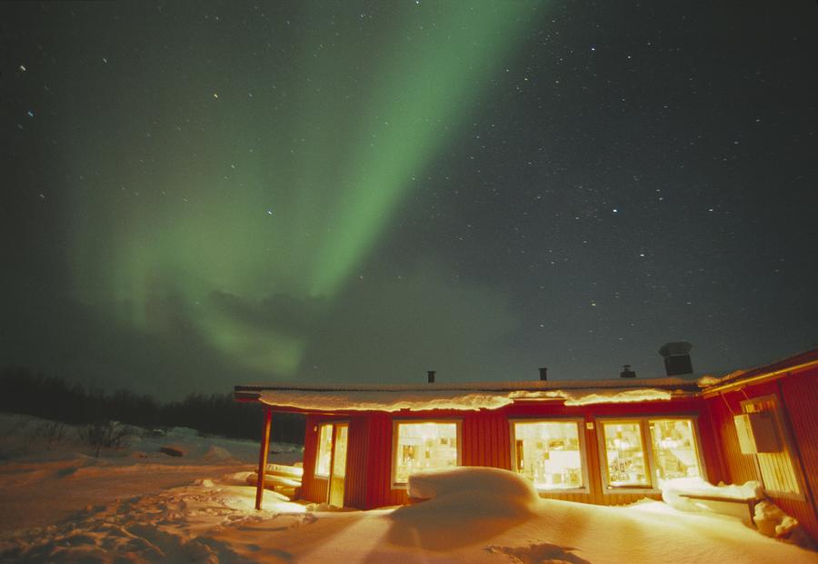 Northern Lights, Abisko Np, Sweden #1 Digital Art by Bernd Rommelt