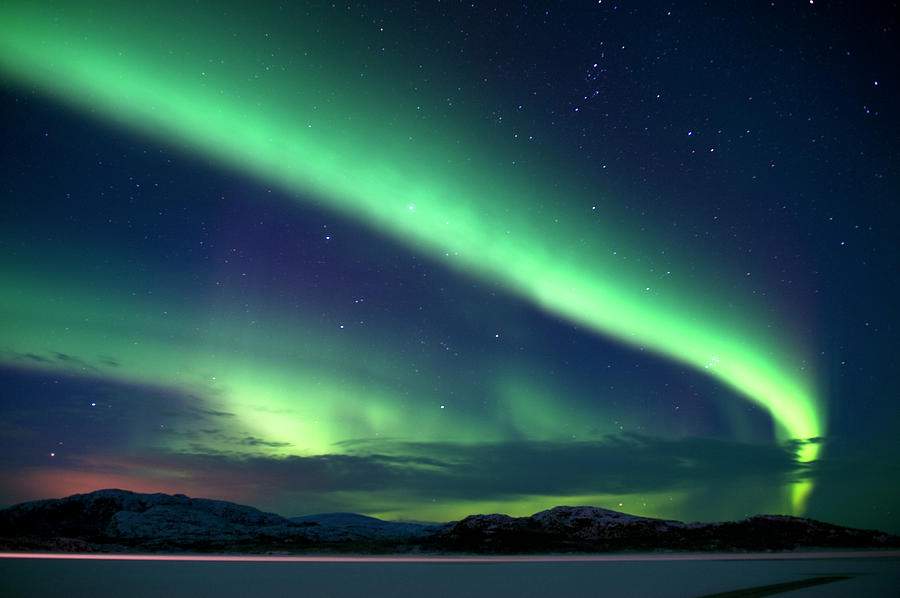 Northern Lights, Riksgransen, Sweden #1 Photograph by thulin, Lars