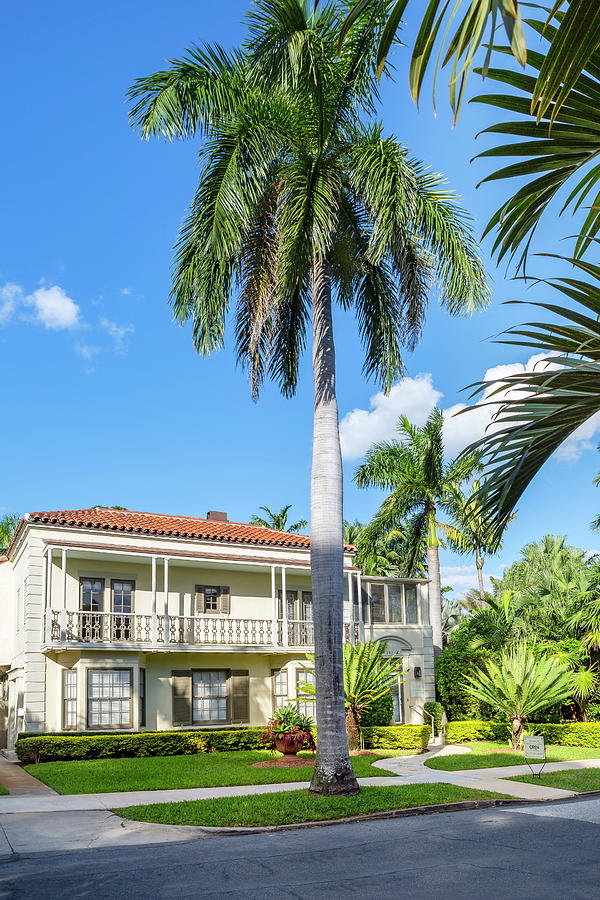 Norton House, West Palm Beach, Fl #1 Digital Art by Lumiere