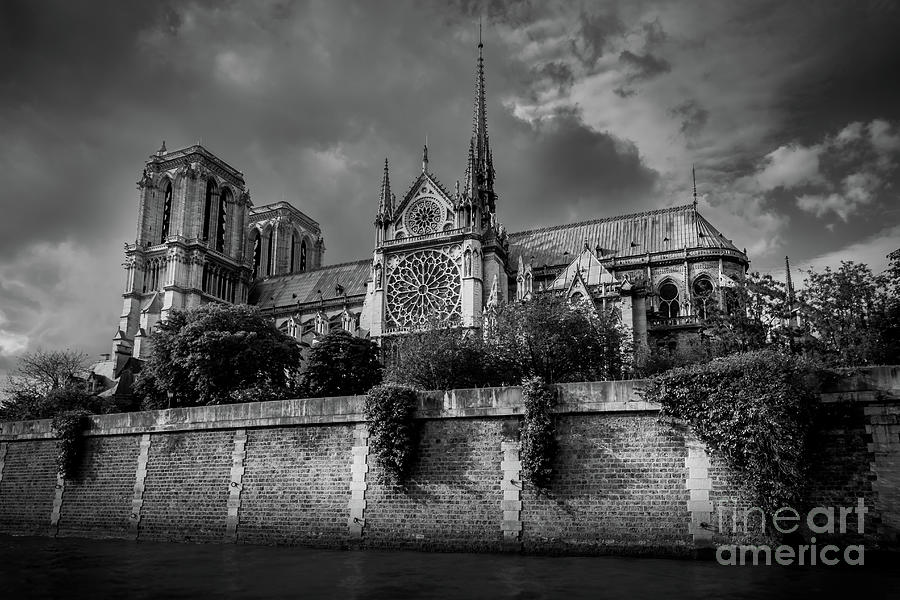 Notre Dame at the Seine, Paris 2016 #1 Photograph by Liesl Walsh