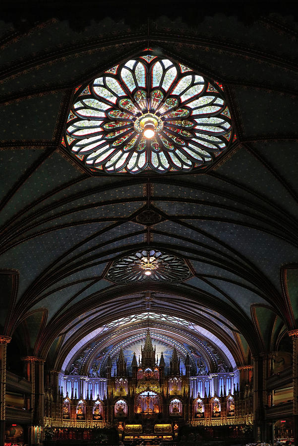 Notre-Dame Basilica #1 Photograph by Dave Mills