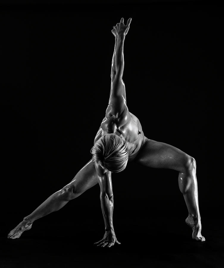 Nude Female Bodybuilder Posing Photograph By Panoramic Images Pixels