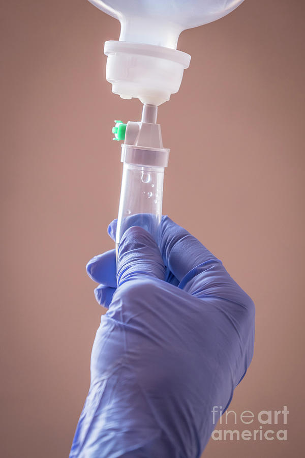 Nurse Managing Fluid With A Dropper #1 Photograph by Science Photo Library Nurse Managing Fluid With A Dropper #1 Photograph by Science Photo Library