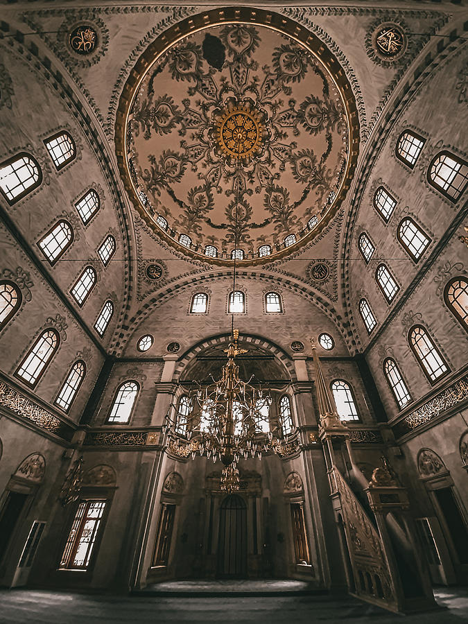 Architecture Photograph - Nusretiye Mosque #1 by Noureddin Abdulbari