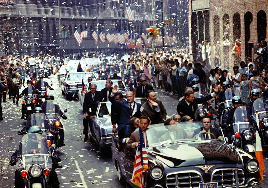 Nyc, Ticker Tape Parade For Apollo 11 #3 Photograph by Science Source
