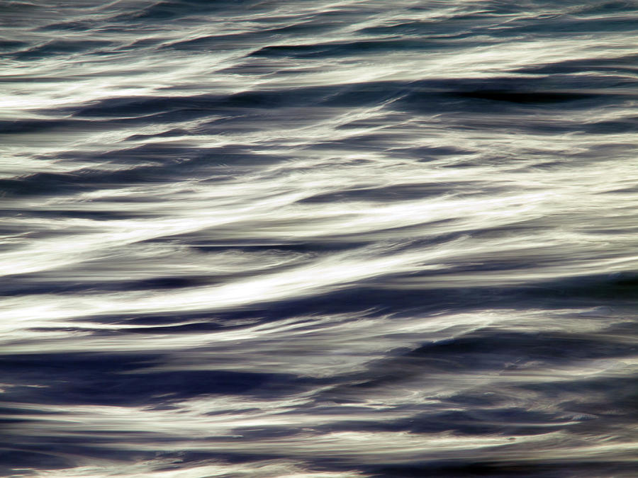 Ocean Surface #1 Photograph by Christopher Johnson