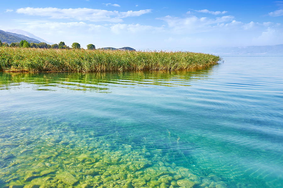 Nature Photograph - Ohrid Lake, Republic Of Macedonia #1 by Jan Wlodarczyk