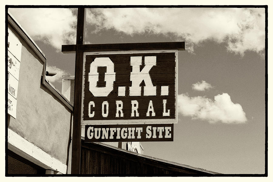 OK Corral #1 Photograph by Chris Smith