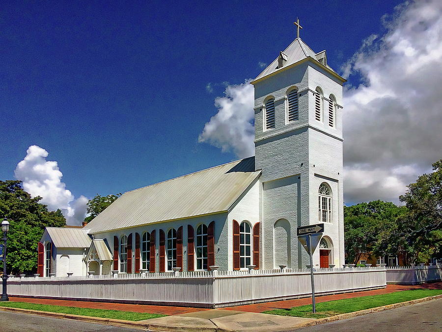 Old Christ Church Photograph by Anthony Dezenzio