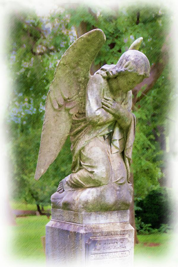 Old City Cemetery Angel #1 Photograph by Norma Brandsberg