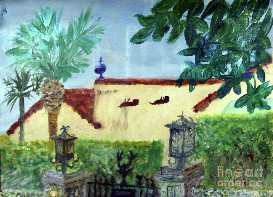 Old Floresta #1 Painting by Donna Walsh