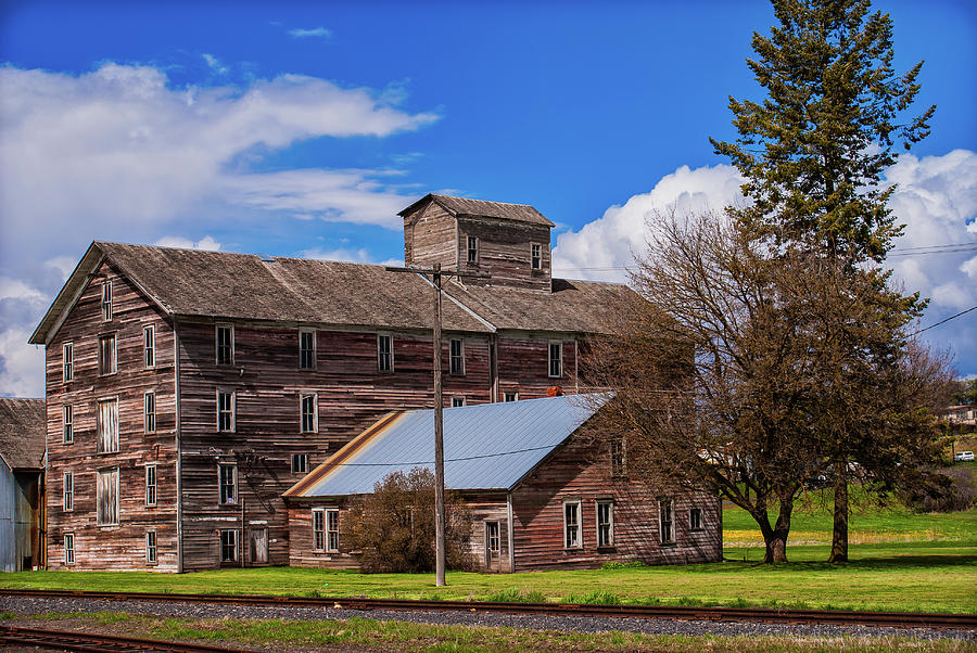 Old Flour Mill  Photograph by Donald Pash