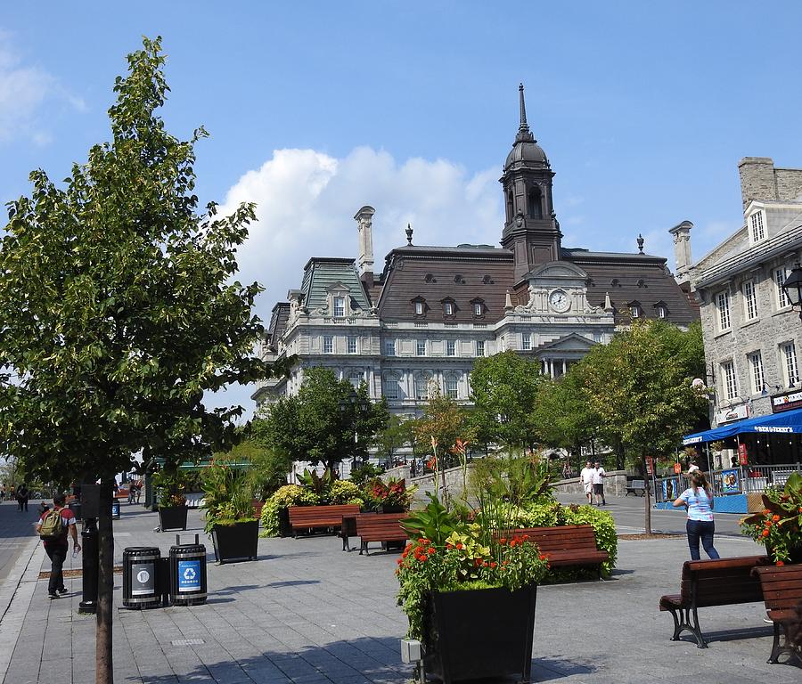 Old Montreal Photograph - Old Montreal #1 by David Gorman