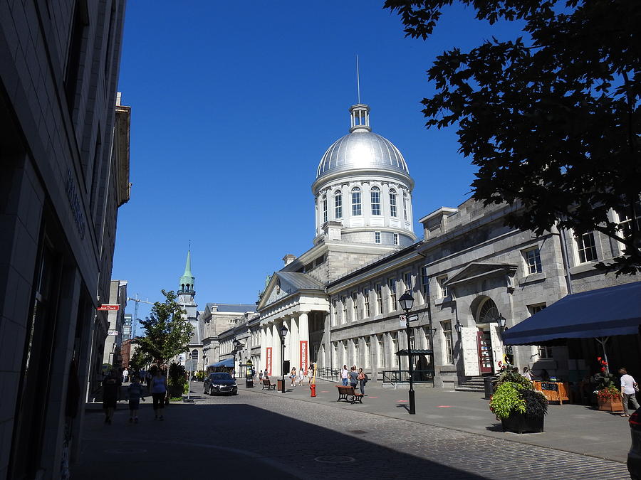 Old Montreal Market #1 Photograph by David Gorman