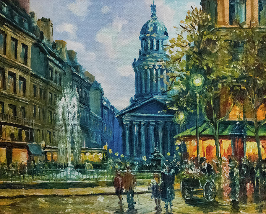 old paris painting