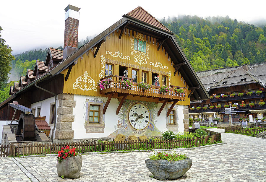 One Of The Black Forest Village Shops In The Black Forest Area Of Bavaria Germany #1 Photograph by Rick Rosenshein