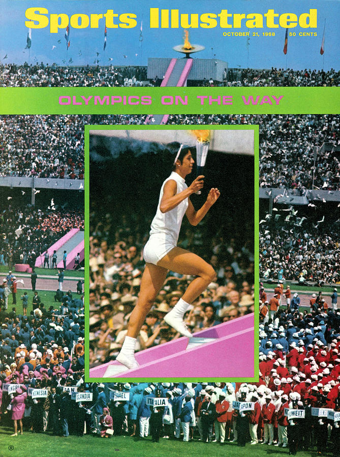 Opening Ceremony, 1968 Summer Olympics Sports Illustrated Cover Photograph by Sports Illustrated