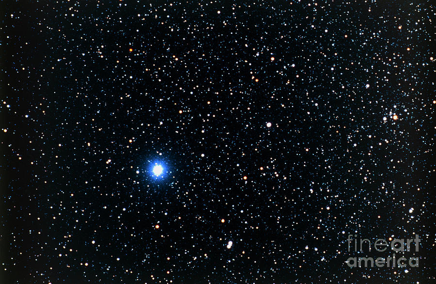 Optical Photo Of Vega #1 Photograph by John Sanford/science Photo Library
