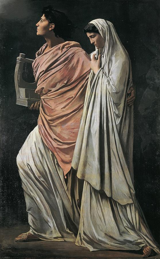 Orpheus And Eurydice By Anselm Feuerbach