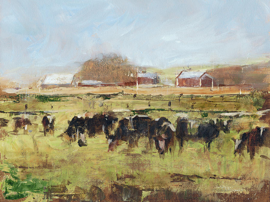 Landscape Painting - Out To Pasture II #1 by Ethan Harper