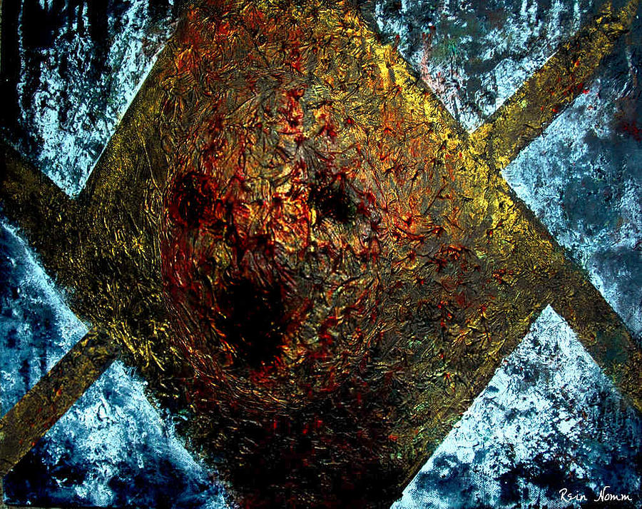 Outcry #1 Painting by Rein Nomm