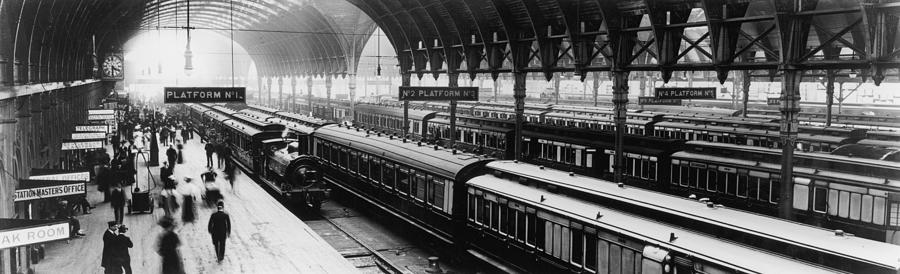 Paddington Station Photograph by Alfred Hind Robinson