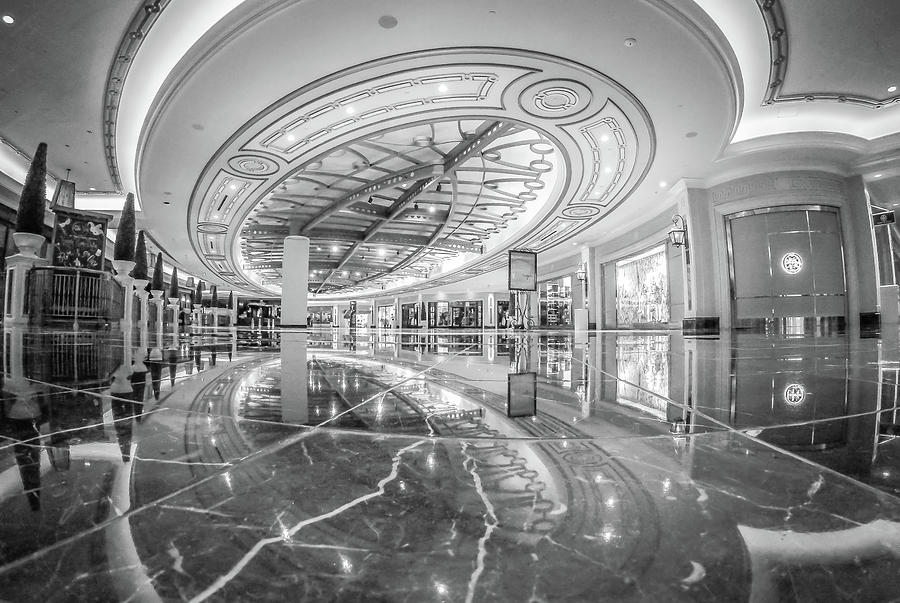 Palazzo Hotel Lobby And Ahlls In Las Vegas Nevada #1 Photograph by Alex Grichenko