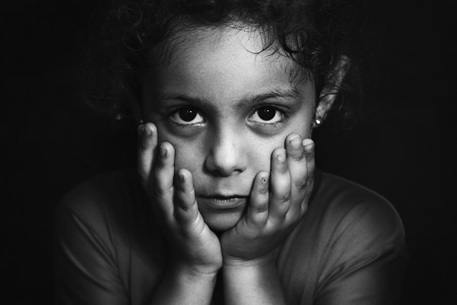 Palestinian Little Girl Photograph by Hazem Swidan | Pixels