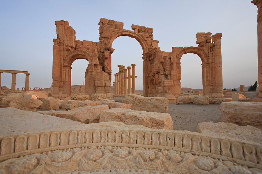 Palmyra Ruins, Syria #1 Photograph by Michele Falzone