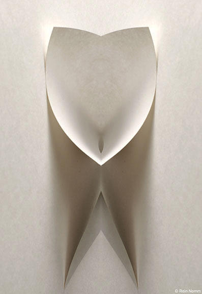 Paper Nude Photograph by Rein Nomm