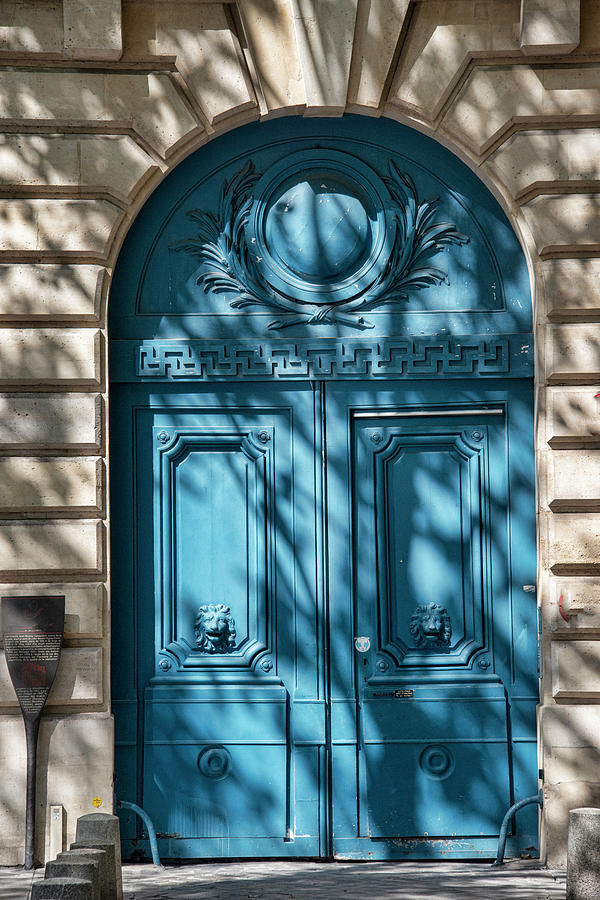 Paris Door #1 Photograph by Curt Rush