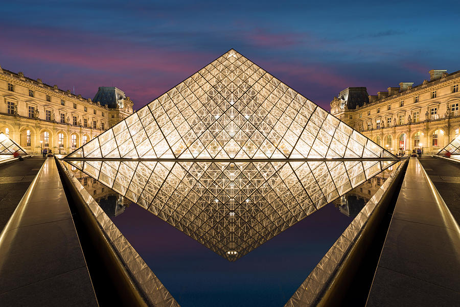 Paris, France - May 7, 2016 The Louvre Photograph by Prasit Rodphan ...