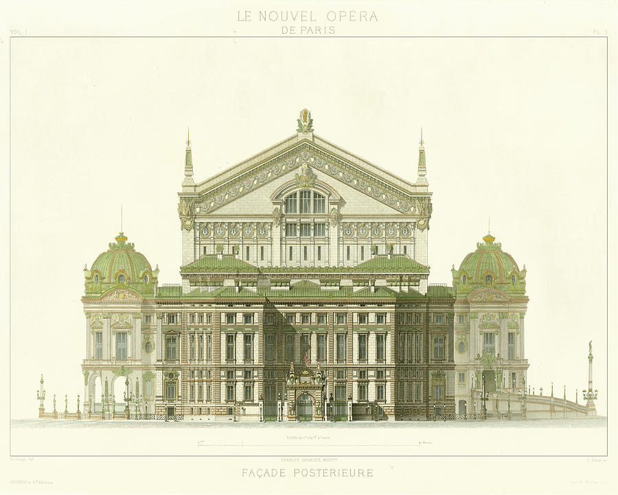 Paris Painting - Paris Opera House I #1 by Duchampt